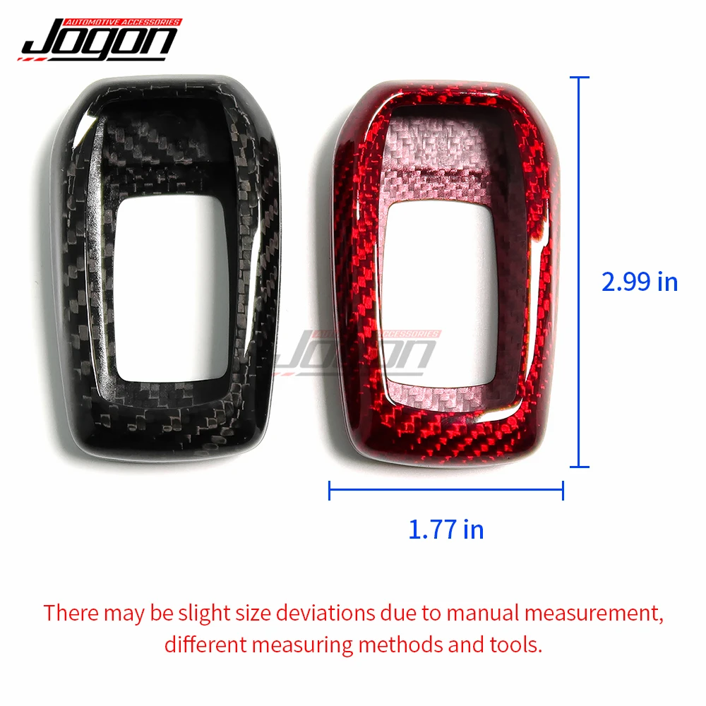 Carbon Fiber Car Key Case Smart Key Remote Fob Shell Cover Trim For Toyota Land Cruiser FJ200 2008-2020 Prado FJ150 2017-2020