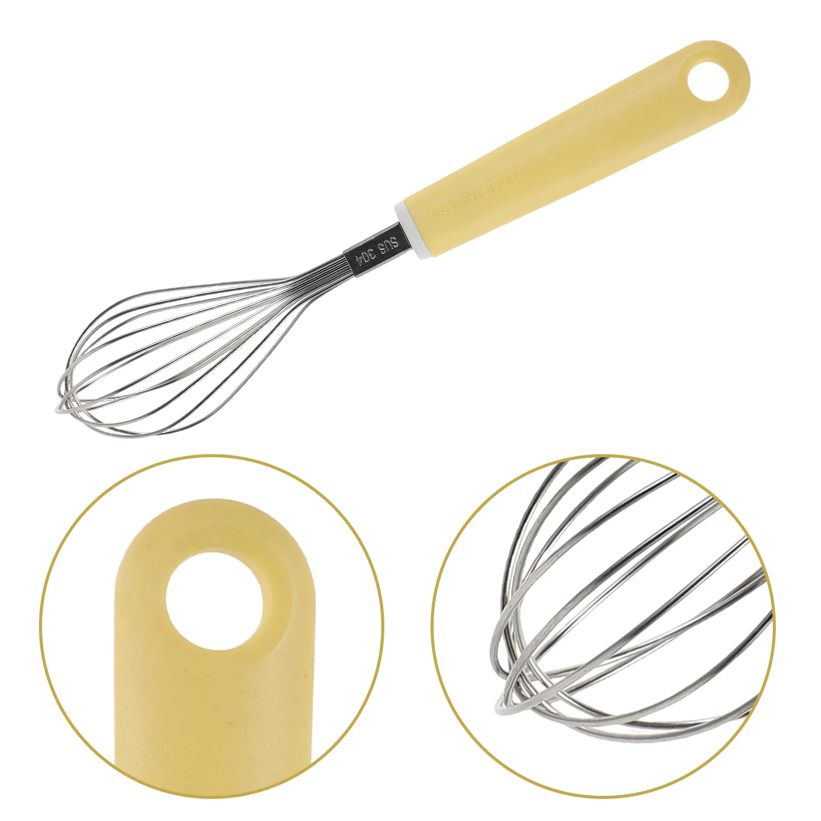

Hand Push Whisk Manual Egg Beater For Baking Milk Butter Mixing Tool Semi-Automatic Kitchen Gadget Rotating Stirrer