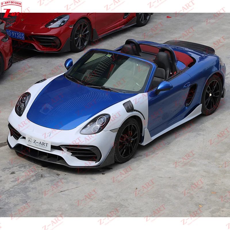 Z-ART 981 DP Body Kit for Porsche 981 Facelift Aerodynamic Bumper for Boxster Cayman 2012-2015