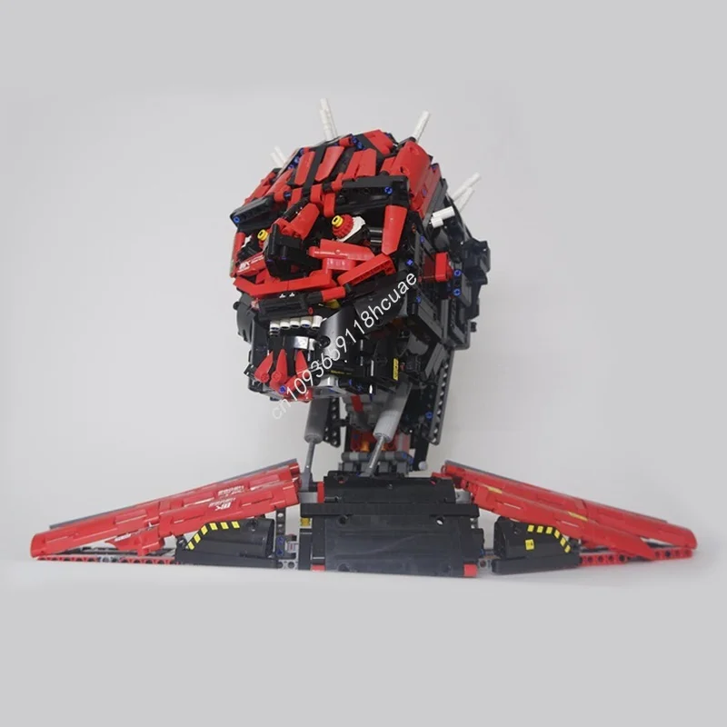 2012 قطعة MOC الرسوم المتحركة D Rth M Ul S رئيس النموذج الفني اللبنات لتقوم بها بنفسك التعليم الإبداعي هدية الكريسماس ألعاب مكعبات للأطفال