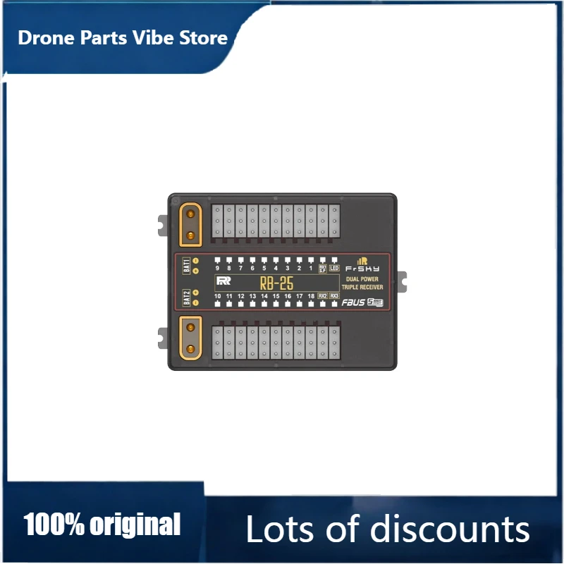 

Fy1pcs FrSky RB25 Flight Safe system Supports External LED Indication