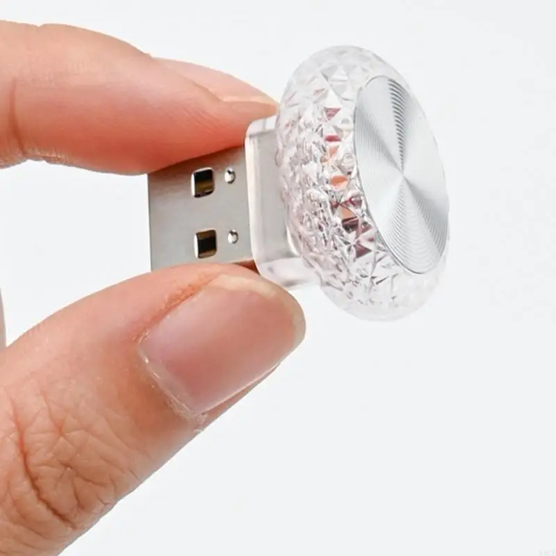 LED omgevingslicht Mini USB Night Lights noodverlichting voor slaapkamer badkamer 83ce