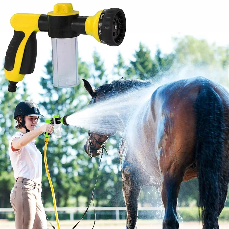 3 Stück Haustier Bade düse einstellbare Hochdruck düse Pferd Hund Bad Spritzpistole Garten Bewässerungs werkzeuge Auto wasch schlauch Düse