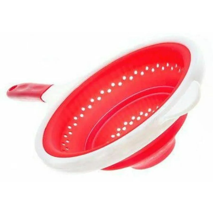 

Для небольшого мини-складного силиконового ручного дуршлага, кухонного фильтра