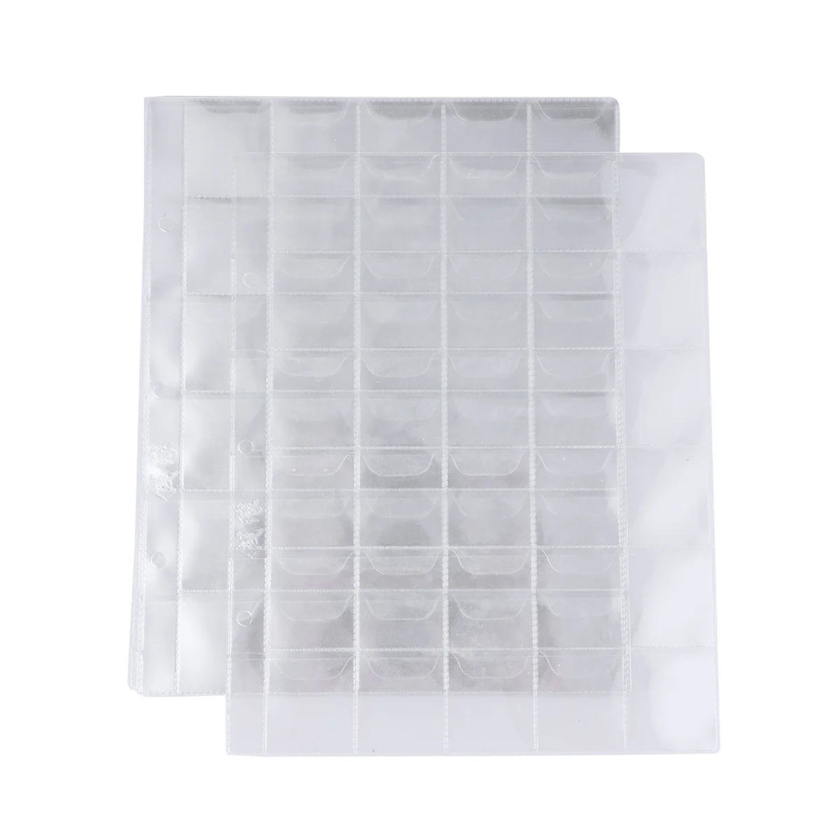 

10Pcs Coin Holders 30 Pockets Classic PVC Coin Storage Bag Album for Coins Collectors Coins Albums