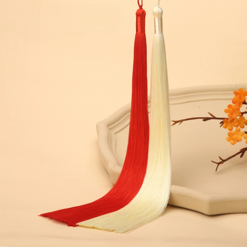 

3/15 шт. Длинные шелковые кисточки-подвески 30 см для изготовления украшений, рукоделия, поделок своими руками, фурнитура и материалы