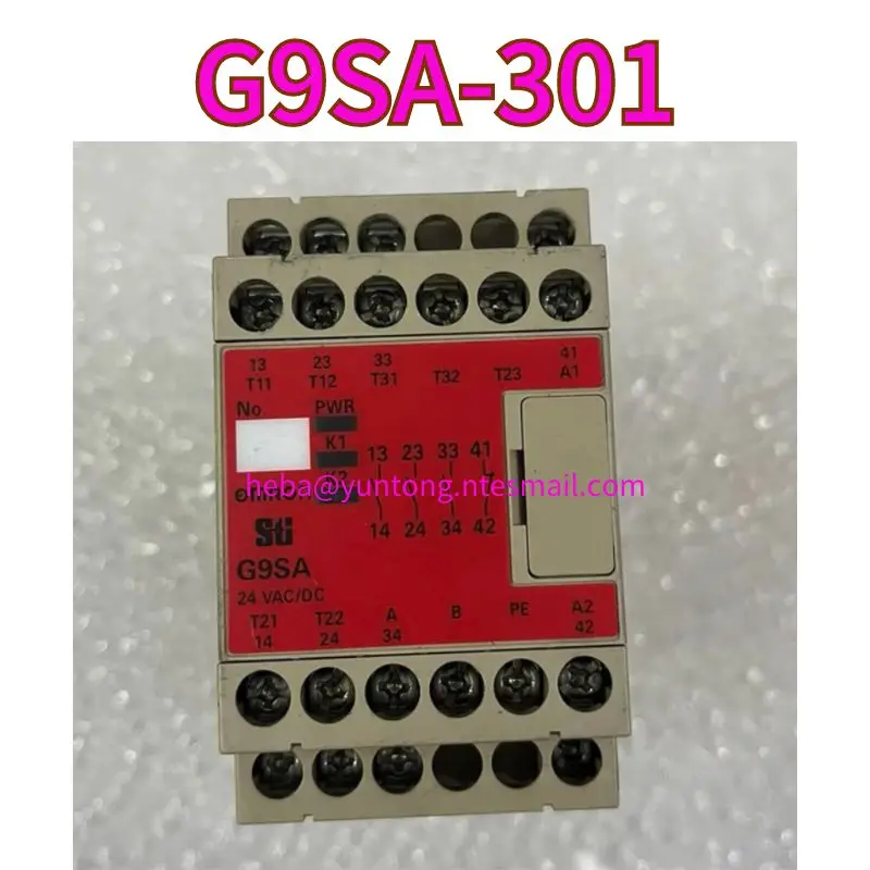 

Used G9SA-301 safety relay