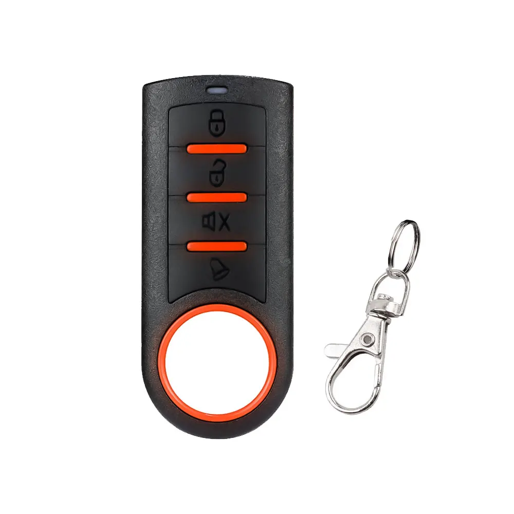 433MHz RF Wireless Duplicator Remote Control 4 Buttons Transmitter Copy Code Clone Garage Gate Door Automobile Anti-Theft Alarm