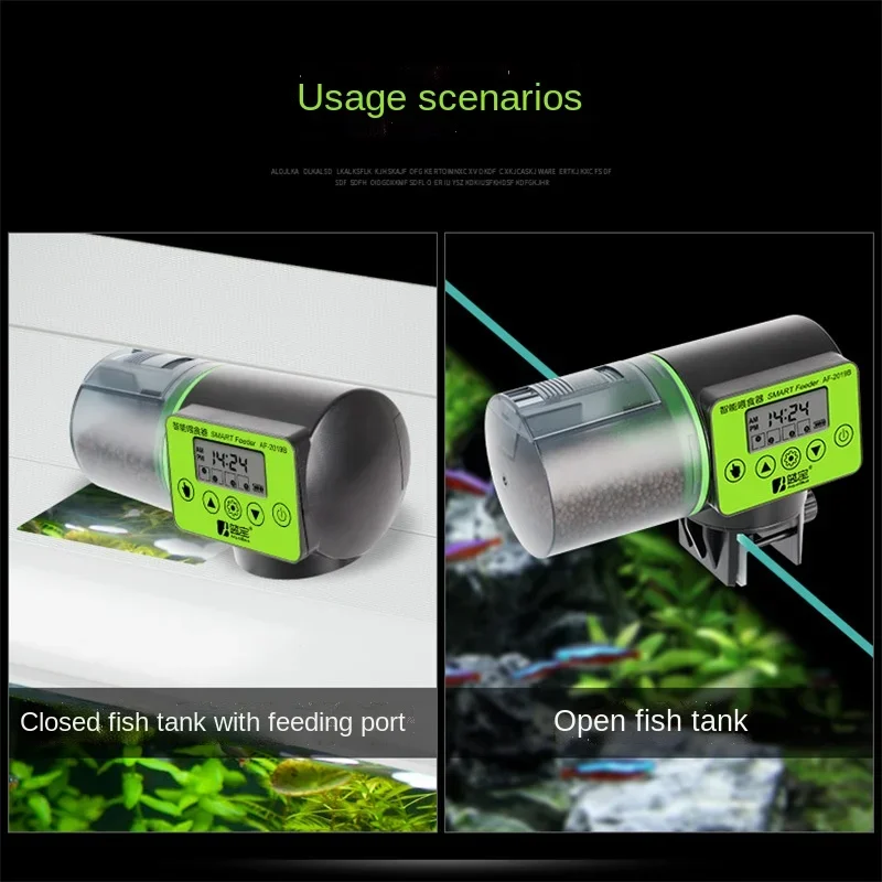 Automatic Tank Auto Fish Timer Digital LCD Automatic Electronic Intellectual Ability Fish Foods Smart Feeder