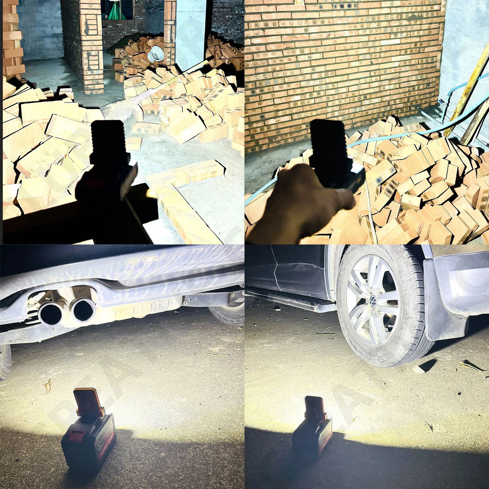 Modulo LED Lampada da campeggio Lampada da lavoro a LED per 20V-21V Lampada da lavoro elettrica Garage Officina Costruzione esterna Accessori per utensili elettrici