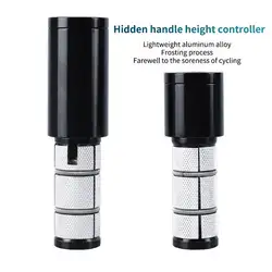 MTB Bicycle Bike Fork Stem Extender Hidden Aluminium Alloy Bicycle Handlebar Riser