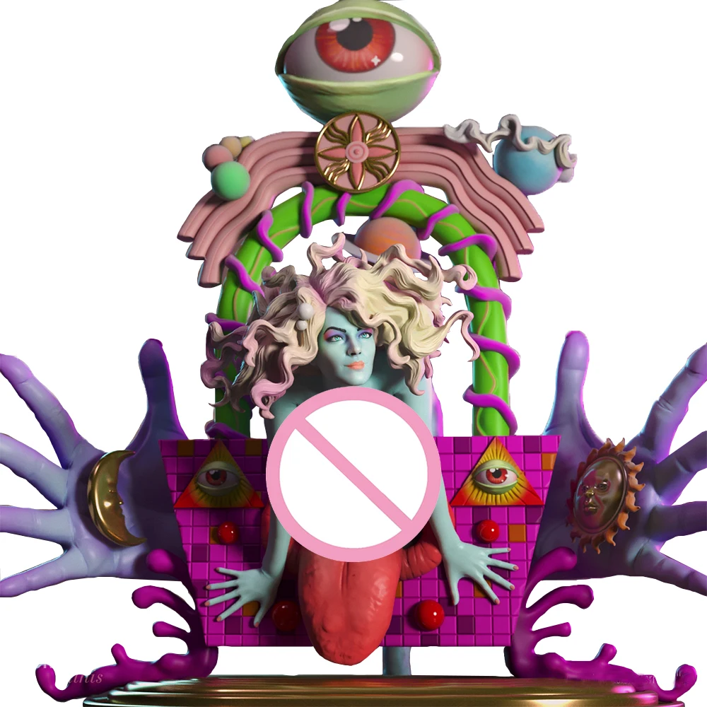 Shantal Figurka 1:24 Miniaturowa figurka Zestaw modeli z żywicy Niepomalowany plastikowy zestaw modeli do składania A811