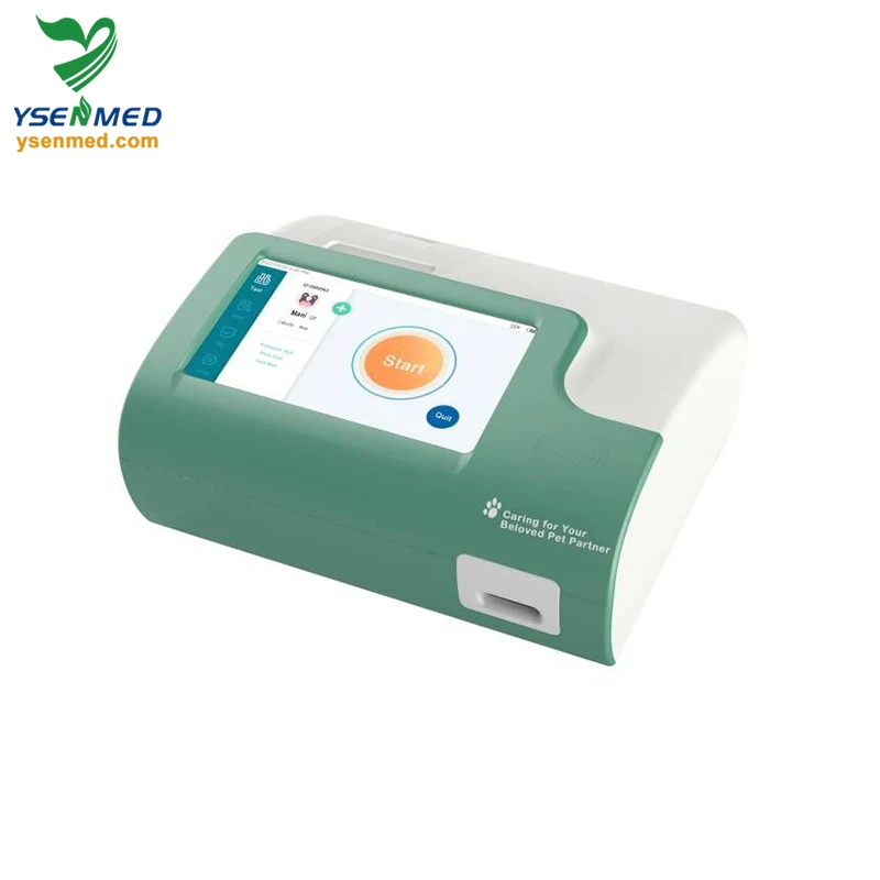 YSTE-FIA11V Vet Rapid Test Animal Equipments Portable Veterinary Immunofluorescence Quantitative Analyzer