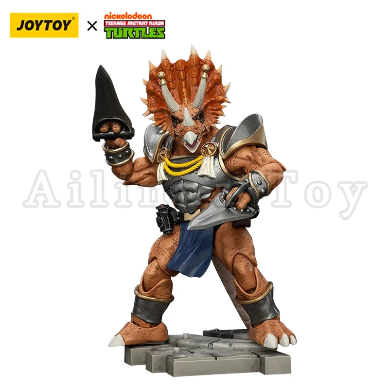 JOYTOY 1/18 Action Figure เต่ากัปตัน Zorax Adjutant Zork Triceraton Infantryman Casey อะนิเมะของเล่น