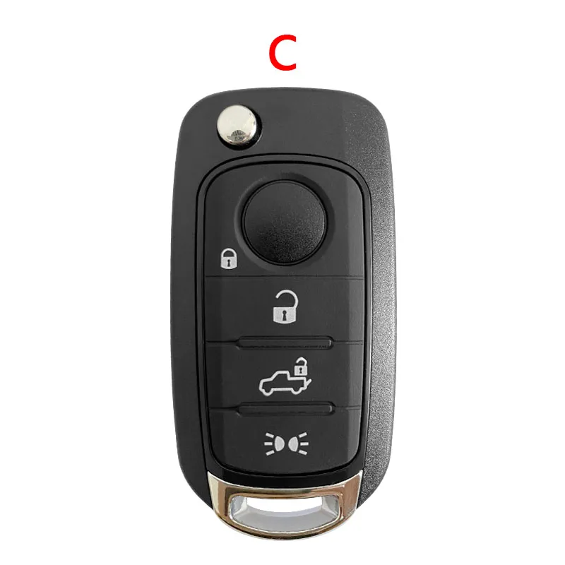 CN017009 Flip Key for Fiat Egea tipo 500 500X 3Buttons 434MHz Megamos 88 AES VIRGIN Blade SIP22 Model: I6FA