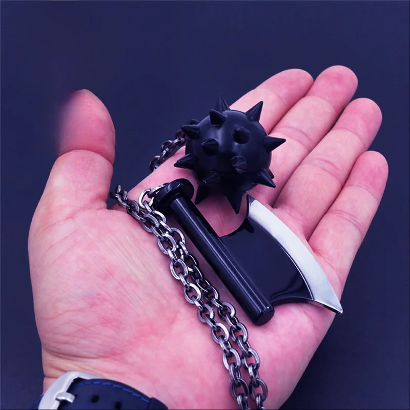 40cm Demon Slayer Sword The Stone Hashira Gyomei Himejima Nichirin Blade Anime Peripheral Keychain Weapon Model Gift Collect Boy