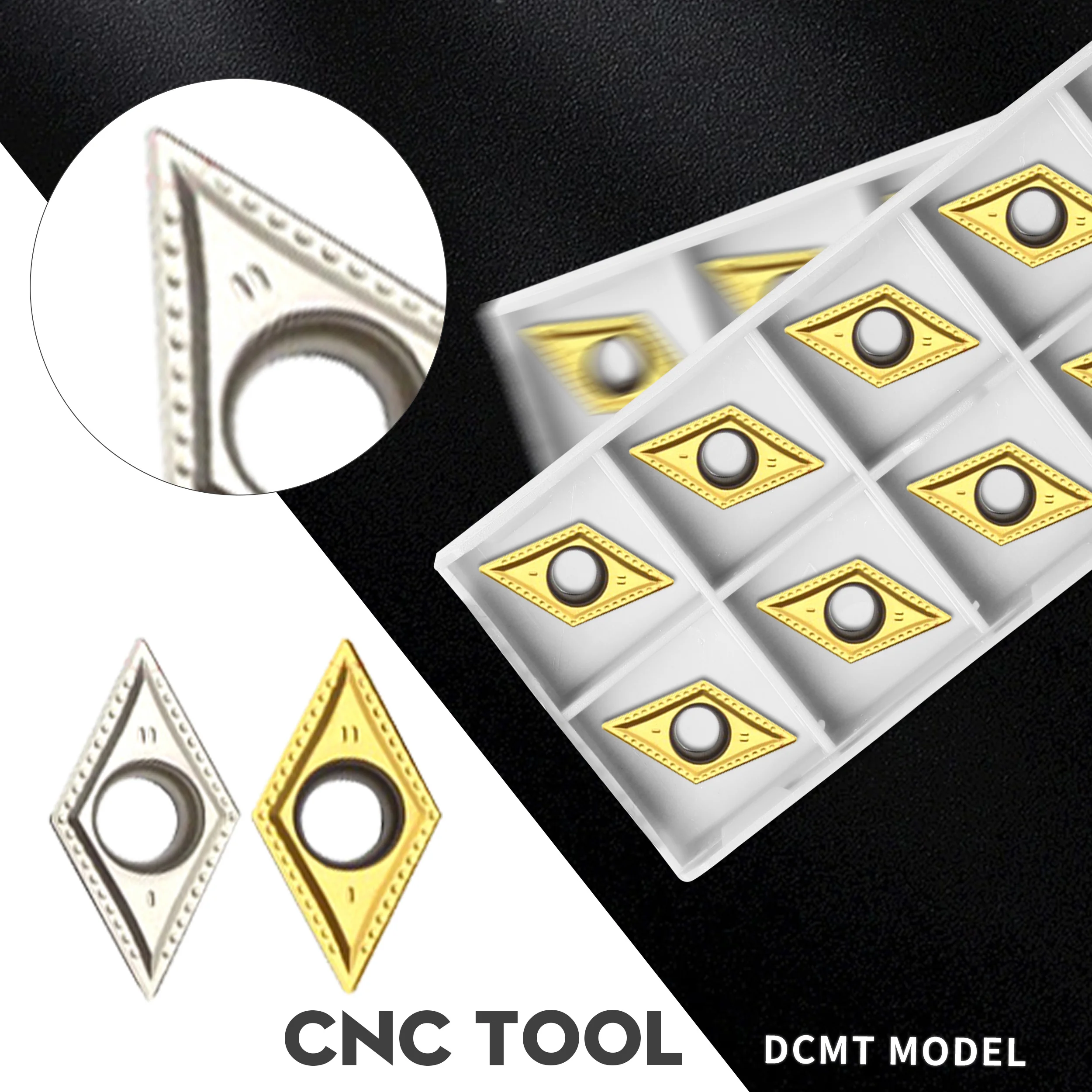 

Высококачественная режущая пластина DCGT DCMT11T304 DCMT11T308CNC лезвие для стали/нержавеющей стали с внутренним отверстием токарное лезвие с покрытием Премиум