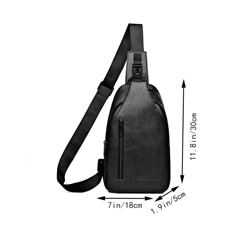 Solid Color Fashionable Casual Crossbody Bag, Single Shoulder, Adjustable Shoulder Strap, Suitable for Parties, Travel