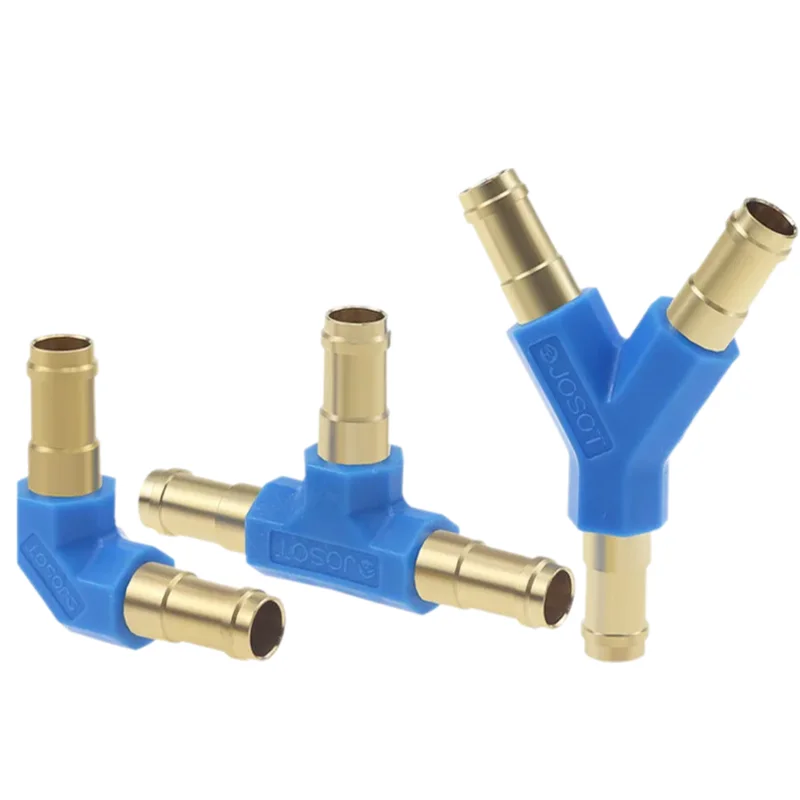 Pneumatic Three-way Barb Fitting With Barbs Y Type L Type T Type PK-2/3/4/6 Soft Air Tube Fitting