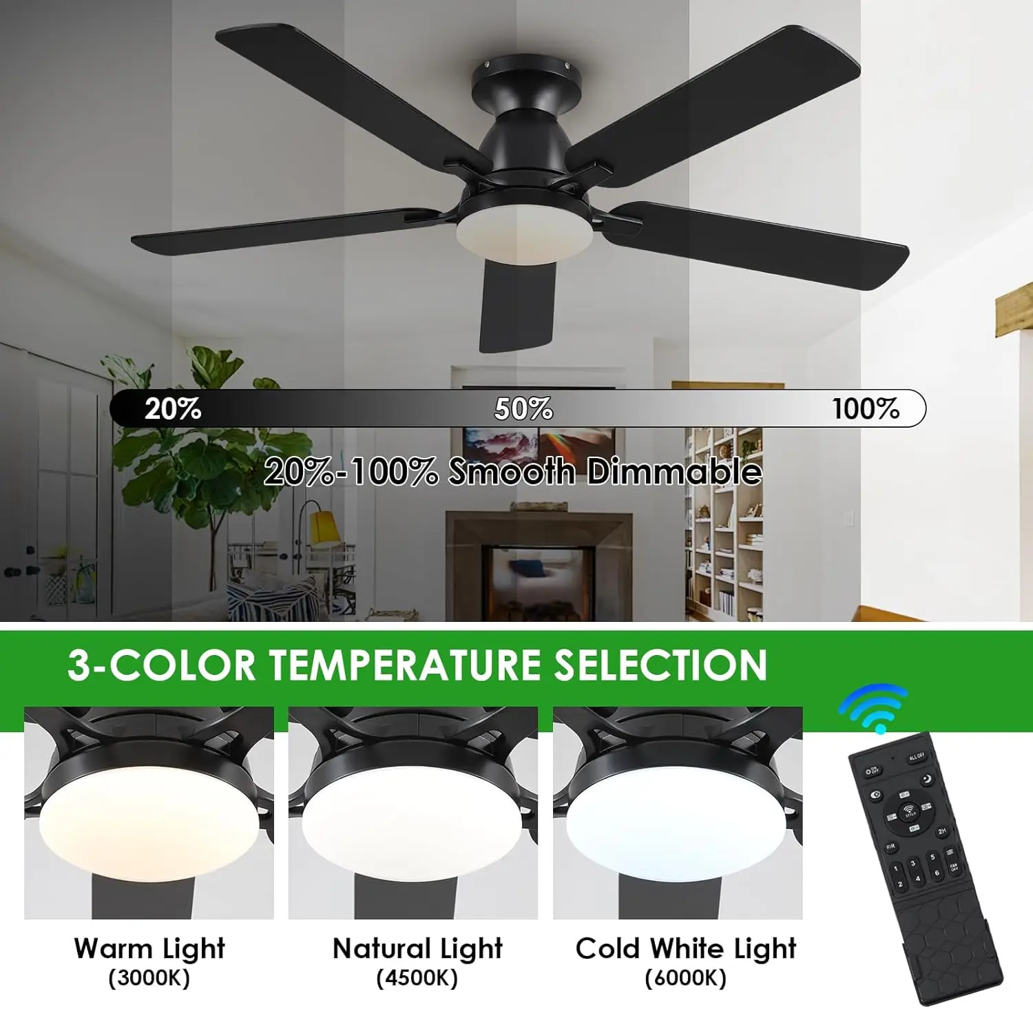 Ceiling Fans With Lights- 52