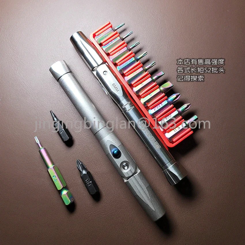 Multi-angle screwdriver folding thorn wheel palm bearing, free batch head