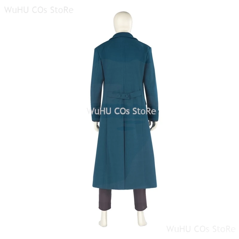 Fantastic Beasts And Where To Find Them Cosplay Newt Scamande Cosplay Overcoat Waiscoat Costume Men Halloween Roleplay Full Set