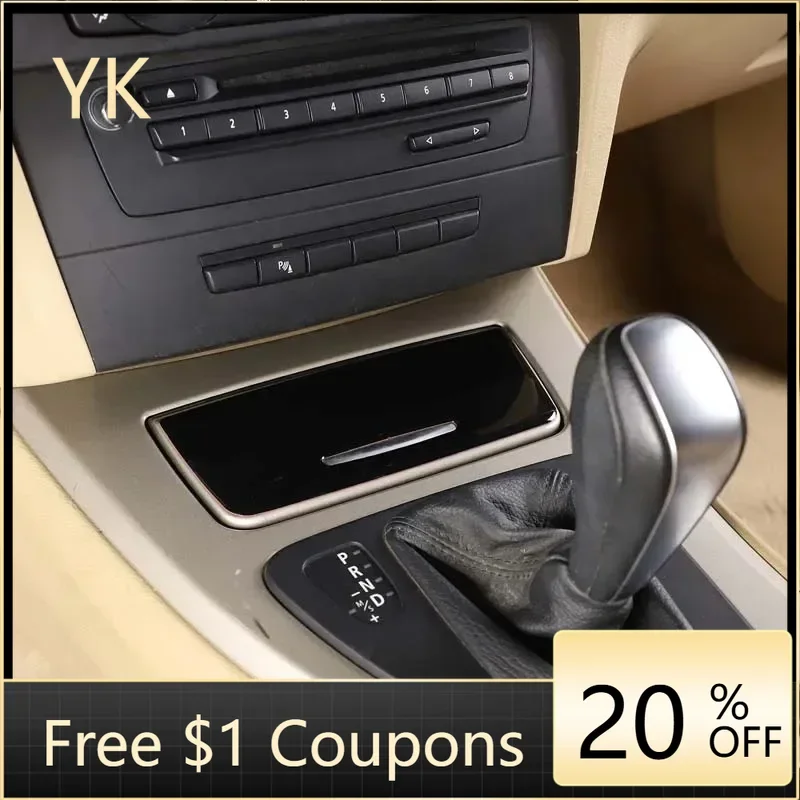 

For BMW 3 Series E90 2005-2012 PVC Car Center Console Decorative Panel Trim Sticker Sticker Interior Car Accessories