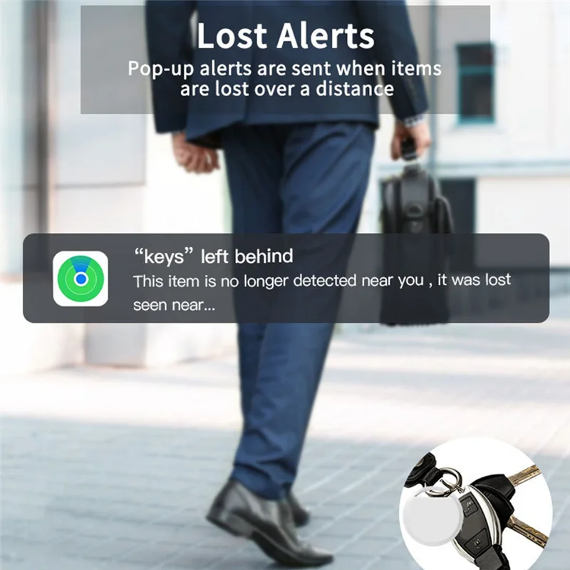 B03B-4 PCS Smart Air Tag GPS Tracker Key Finder GPS Global Positioning Bluetooth Mini GPS Tracker Pet Key Bag Finder For IOS