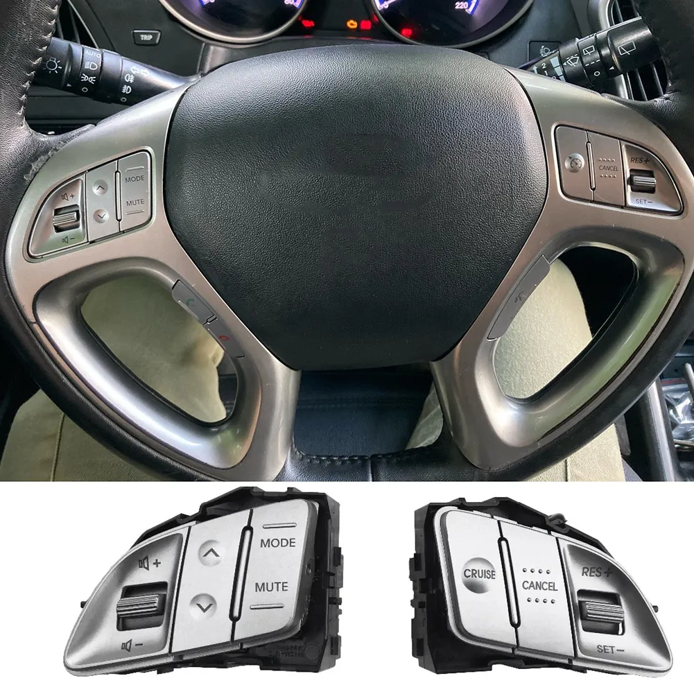 Multi-Function Steering Wheel Button Volume Adjustment Button Cruise Control Switch For Hyundai Tucson IX35 2010 - 2014