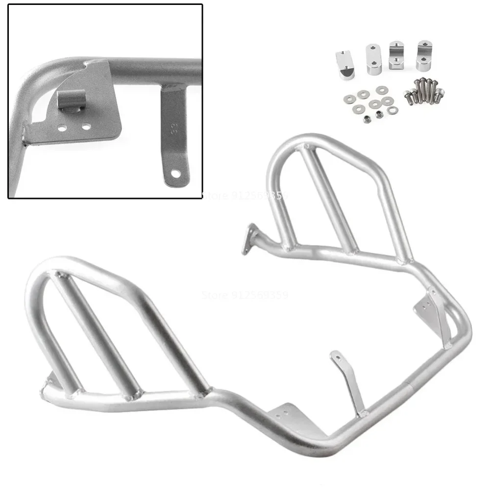 Upper Crash bars Protection For BMW R1200GS 2004 2005 2006 2007 2008 2009 2010 2011 2012 Steel Silver Color