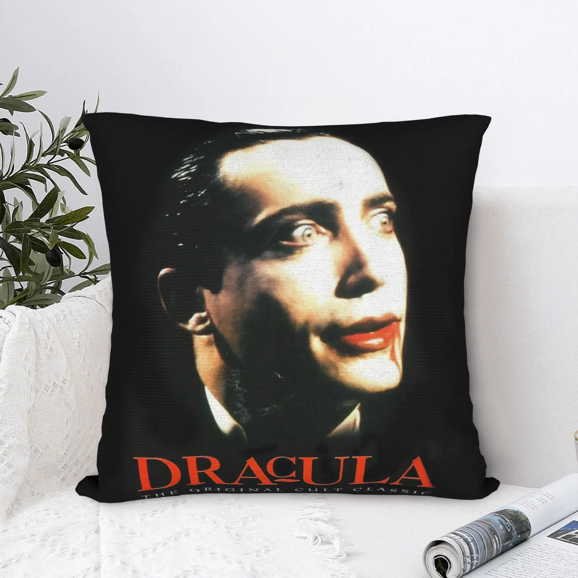 Rip Udo Kier Actor Pillowcase Polyester Cushion Cover Decor Yuri Horror Movie Pillow Case Cover Chair Square 40*40cm