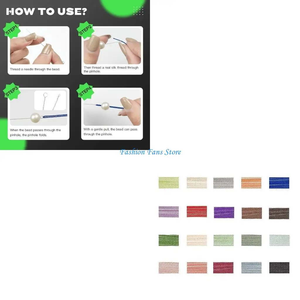 

Натуральный шелковый шнур для изготовления браслетов, ювелирных изделий, завязывающий шнур, бисерная нить