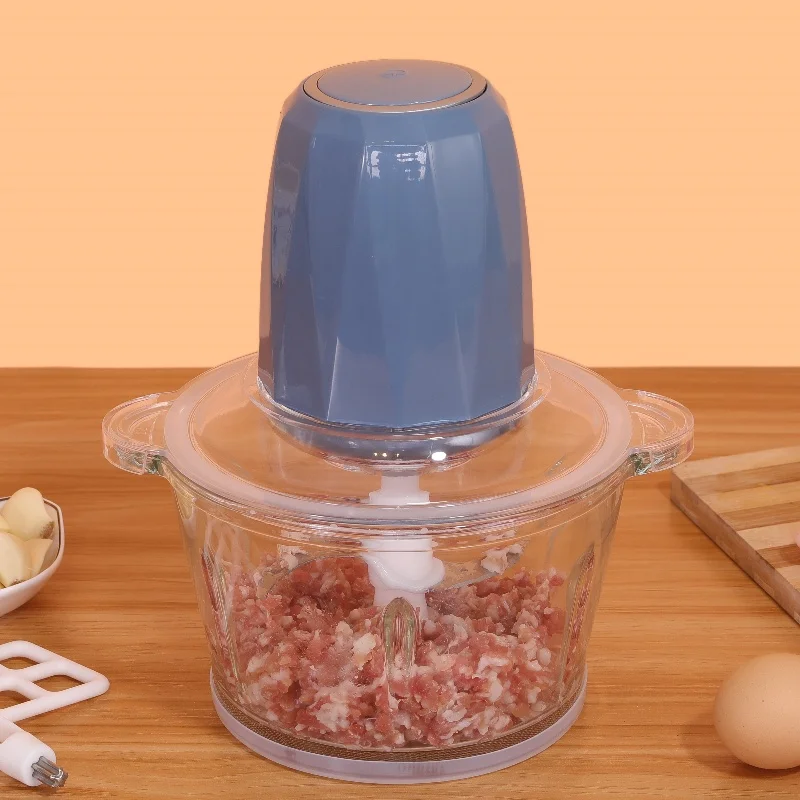 

New modelHot Sell Kitchen Appliances Small Appliances Multifunction 2L 3L Stainless Steel/glass Housing Meat Grinder