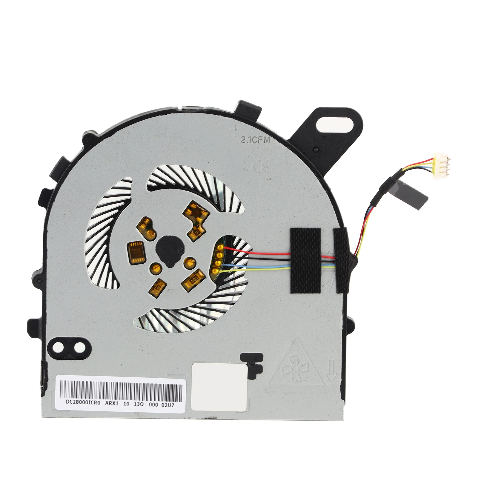 PC CPU Fans Strong Heat Dissipation Durable Compatible Computer Radiator CPU Air Cooler for DELL Laptops Computer Accessories