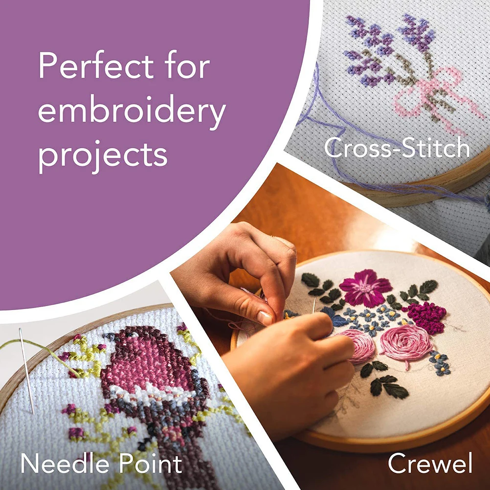 

4pcs Wooden Embroidery Floss Organizer Cross Stitch Holder Compact Sewing Thread Storage Plate Hollow Design Heart Shape Thread