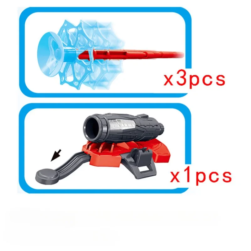 Spiderman Web Shooters Iron Man Pols Launcher Spider Man Soft Bullet Captain America Cosplay Props voor jongens meisjes verjaardagscadeau