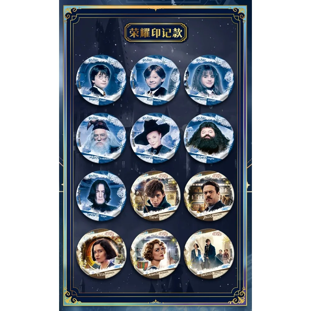 KAYOU الأصلي هاري بوتر فيلم جمع شارة لحقيبة الظهر الإبداعية رائعة شخصية الديكور بروش لعبة عصرية الهدايا #3