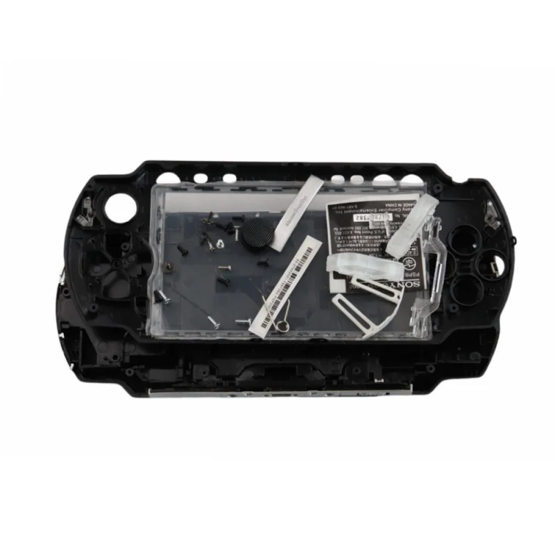For Sony PSP 2000 2001 2002 2003 2004 Console Full Housing Shell Cover Faceplate Case Replacement Parts with Buttons Screws Set