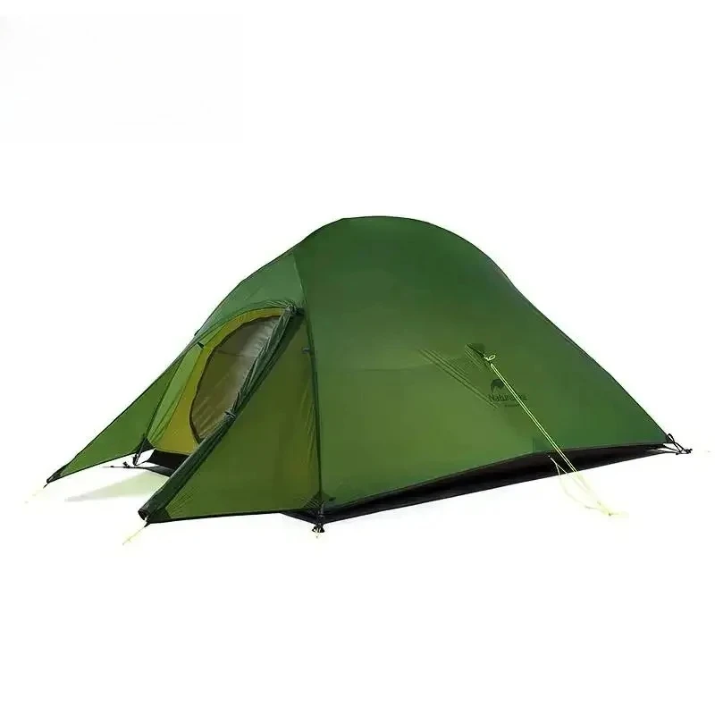 Ultralight Camping Tent Cloud Up 1 2 3 Tent Double Layer Waterproof Outdoor Hiking Backpacking Tent with Mat
