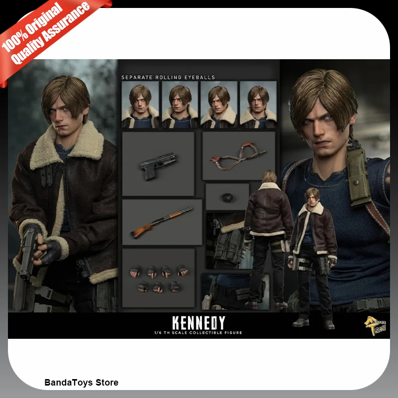 В наличии 100% оригинальные MTTOYS Biohazard Kennedy Reissue Resident Evil 4 Леон Кеннеди 1/6 MT017, коллекционные фигурки аниме