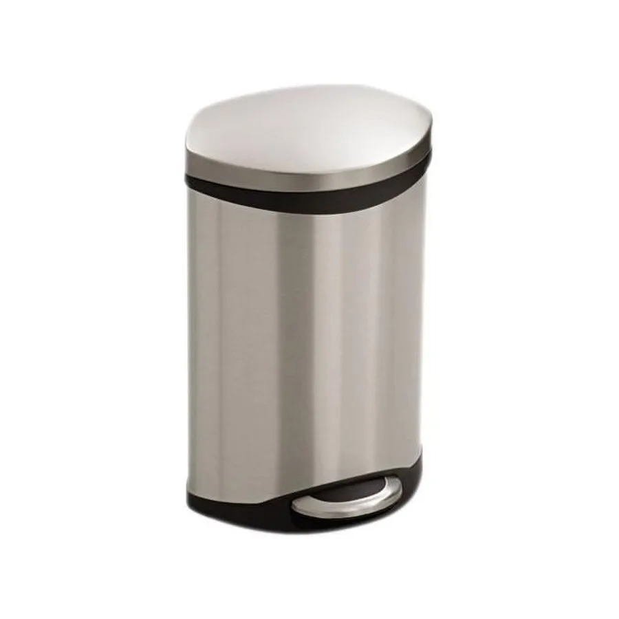 

Stainless Steel Step-On Medical Waste Receptacle for Healthcare Facilities 3 Gallons Capacity Dimensions 17 x 12 x 8 1/2 Durabl