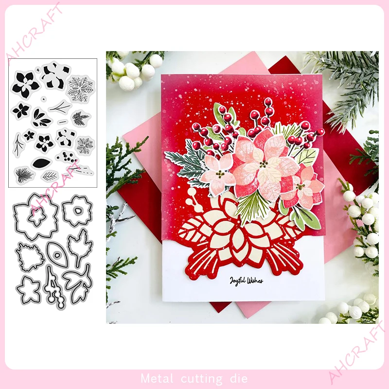 Christmas Mailbox Stamp and Metal Cutting Dies for DIY Scrapbooking Photo Album Decorative Embossing Paper Card Crafts Die 2023