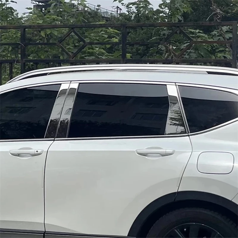 

WELKINRY For Honda CR-V CRV RW 5th Generation 2017-2022 Car Body Door Window Central Middle B C Column Pillar Post Cover Trim