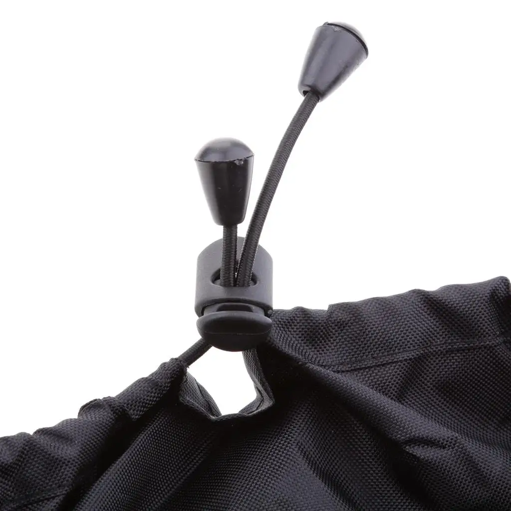 Waterproof Saddlebag Speaker Lid Cover Set Nylon Audio Dustproof Black Protector for Baggers with Speaker Lids