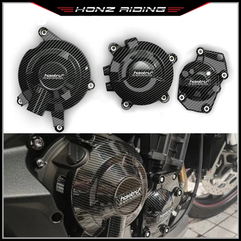 

Motorcycle Engine Cover Protection Set for Triumph Daytona 675R 2013-2016 Street Triple 765 2017-2023 MOTO2