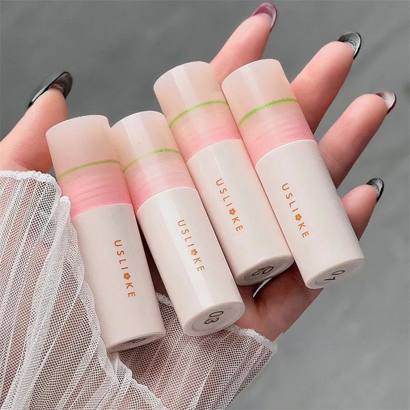 Rose Red Stain Lip Gloss Spring Summer Lip Glaze Waterproof Long-lasting Velvet Matte Lipstick Lip Mud Korean Makeup Lip Tint