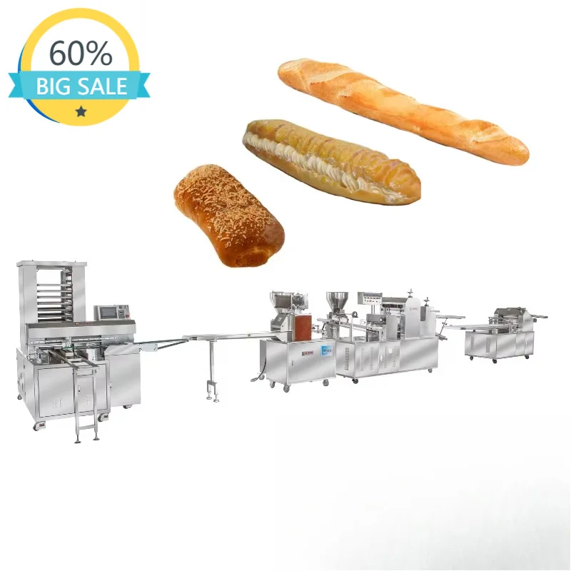 Hot Selling Automatic Bread Production Line  High Efficiency & Large Capacity Perfect for Industrial Use