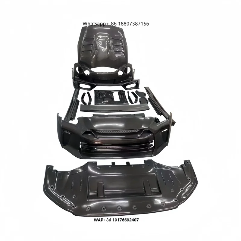 

Suitable for the 08-16 ‘Nissan GTR35 Upgraded and Upgraded Large Surround Carbon Fiber Material Complete Body Kit