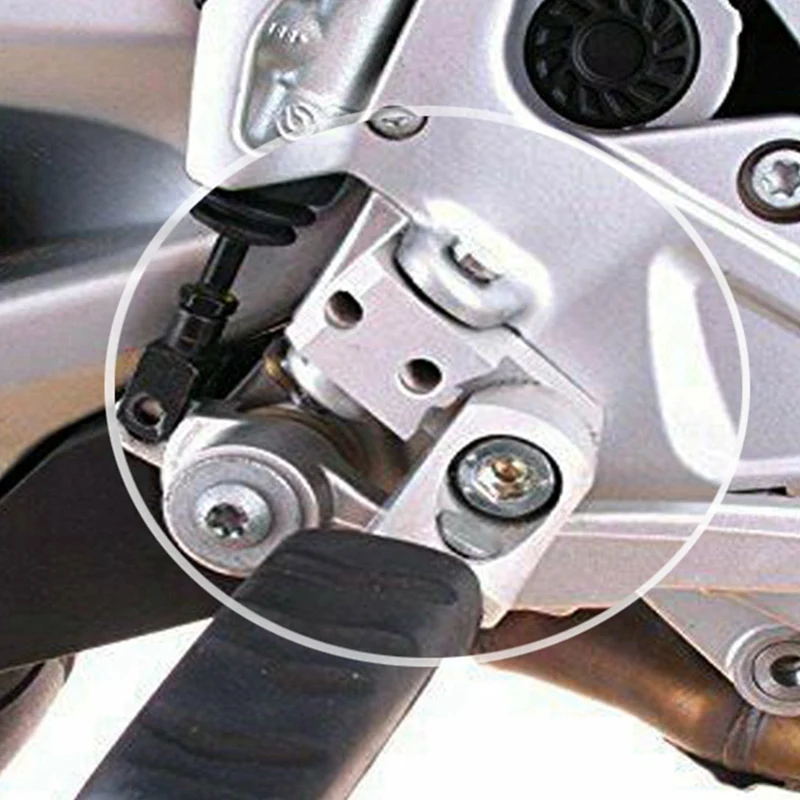 1Pair Motorcycle Passenger Foot Peg Lowering Kits For BMW K1600GT K1600GTL K1600bagger K 1600 GT GTL B Footpeg Lower Accessories