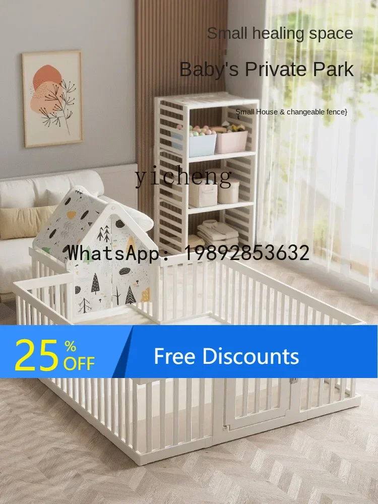 ABC Game Fence Baby Children Protective  Crawling Mat Small Apartment Living Room Interior Household Wardrobe